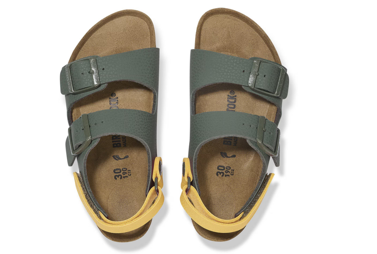 Birkenstock Milano AS Kids Birko-Flor Desert Soil Sandals  Narrow