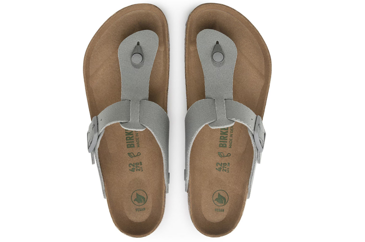 Birkenstock Medina Vegan Textile Stone Coin Sandals Regular