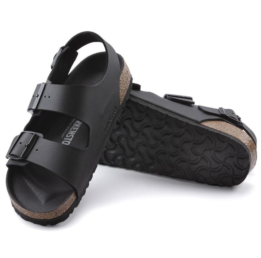 Birkenstock Milano Birko-Flor Triples Black  Regular