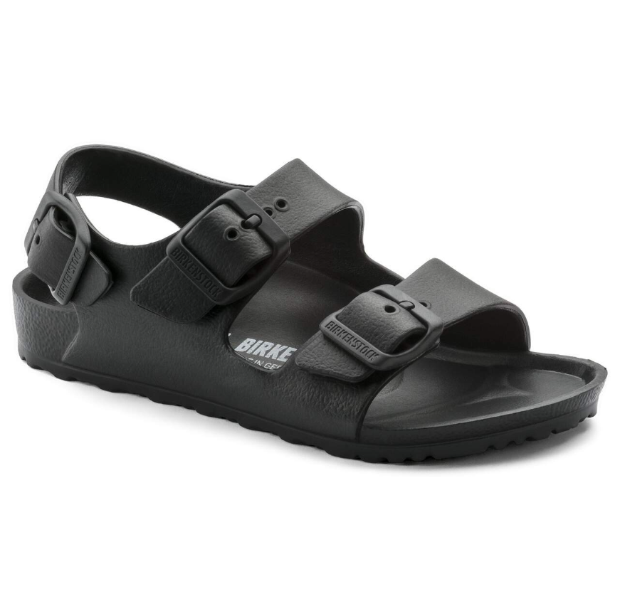 Birkenstock Milano Kids EVA Black Sandals Narrow