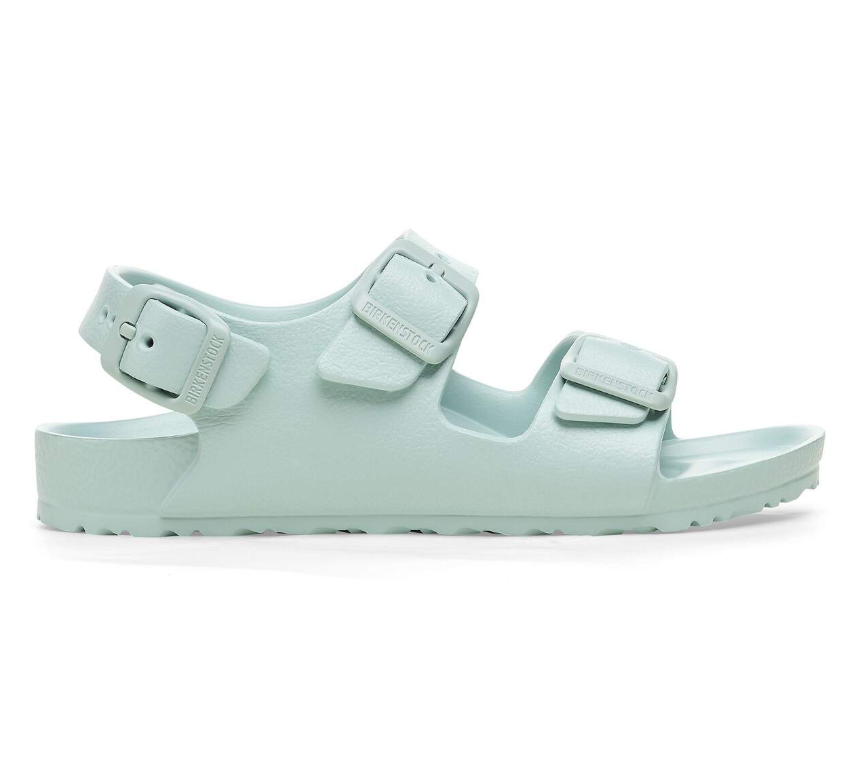 Birkenstock Milano Kids EVA Sandals Surf Green Narrow
