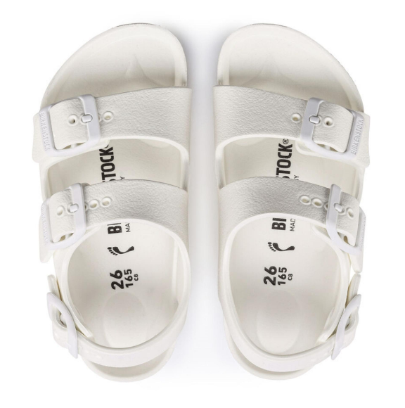 Birkenstock Milano Essentials Kids EVA White  Narrow