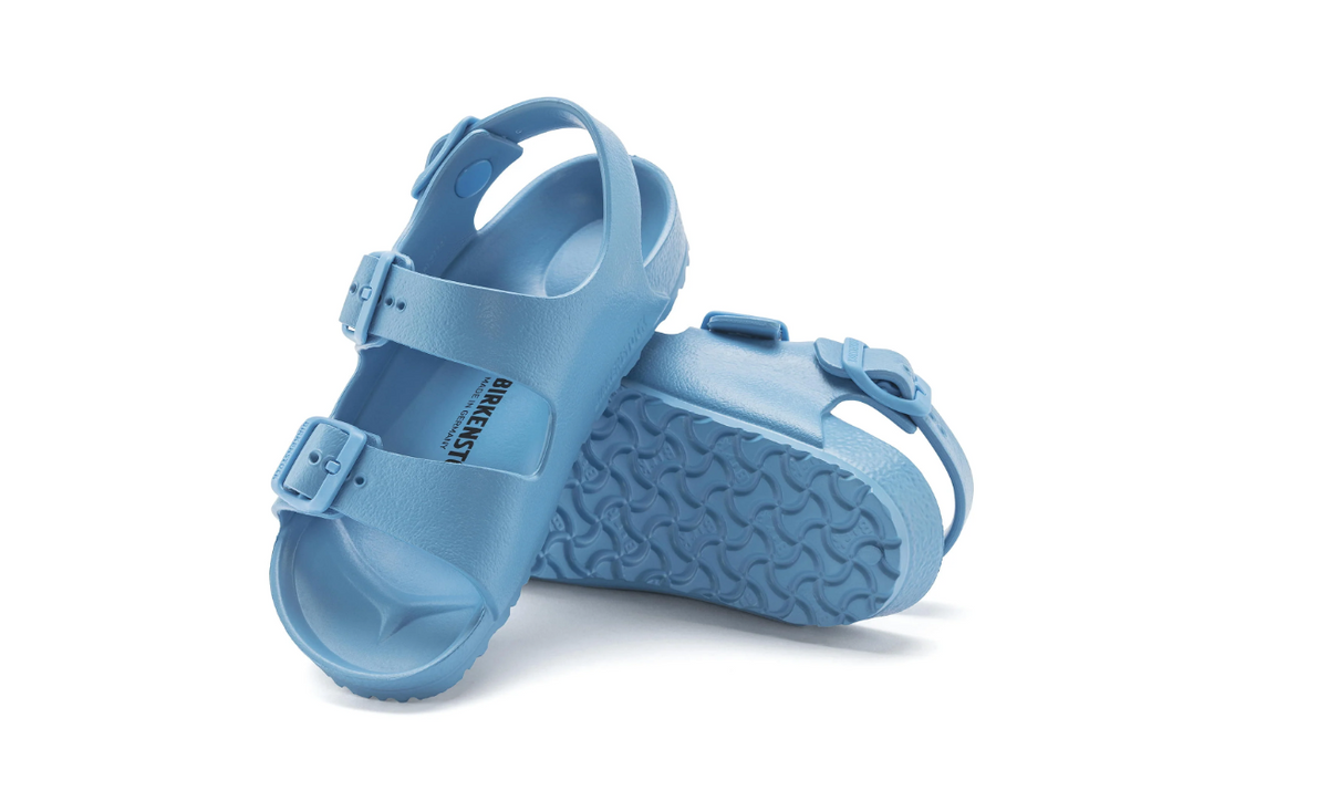Birkenstock Milano Essentials Kids EVA Sandals Sky Blue  Narrow