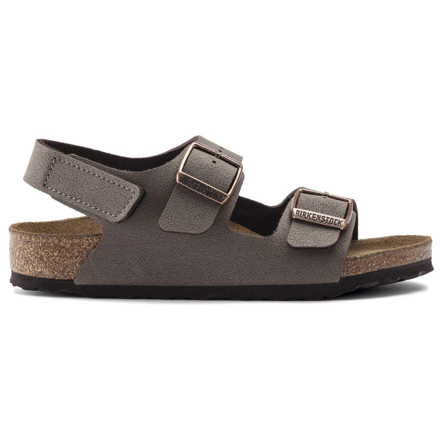 Birkenstock Milano HL Kids Birkibuc Mocha  Narrow