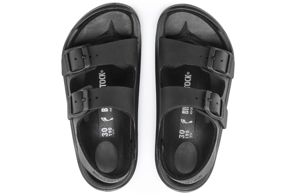 Birkenstock Mogami Kids Birko-Flor Black Sandals  Narrow