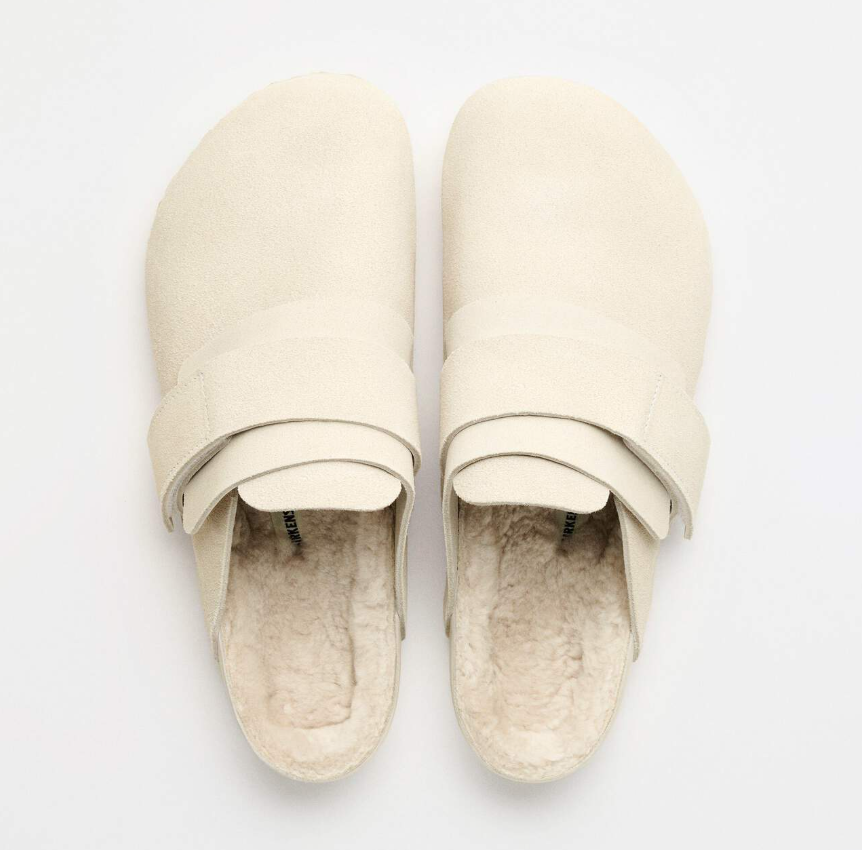 Birkenstock Nagoya Suede Tekla Powder Clog Regular
