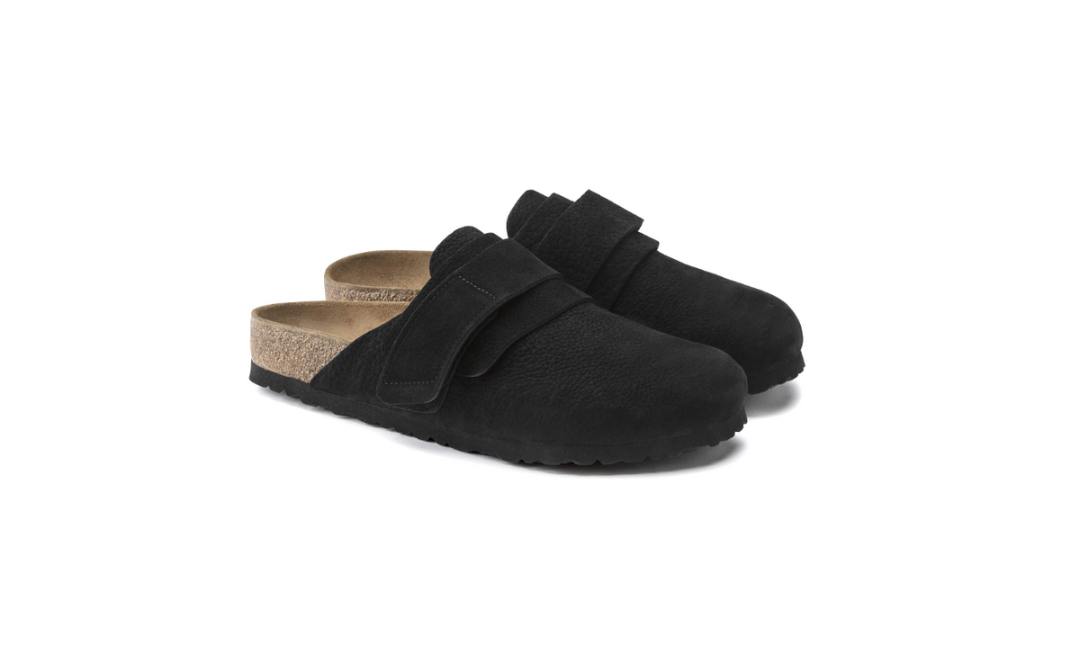 Birkenstock Nagoya Nubuck Leather Desert Buck Black  Regular