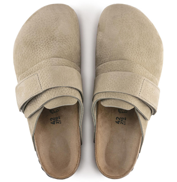 Birkenstock Nagoya Nubuck Faded Khaki Regular