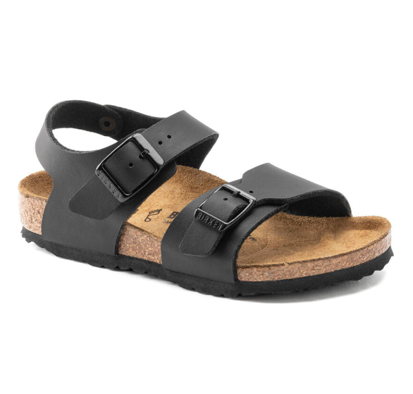 Birkenstock New York Kids Birko-Flor Black Narrow