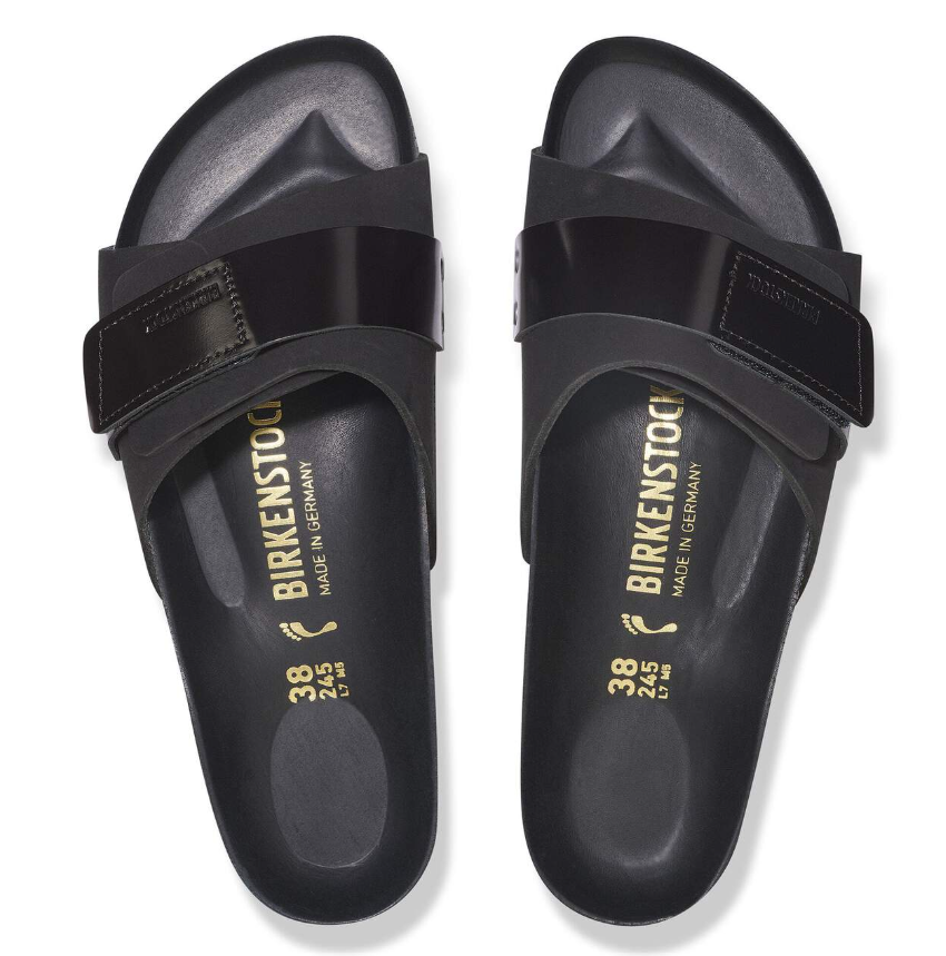 Birkenstock Oita Nubuck Leather Black Narrow