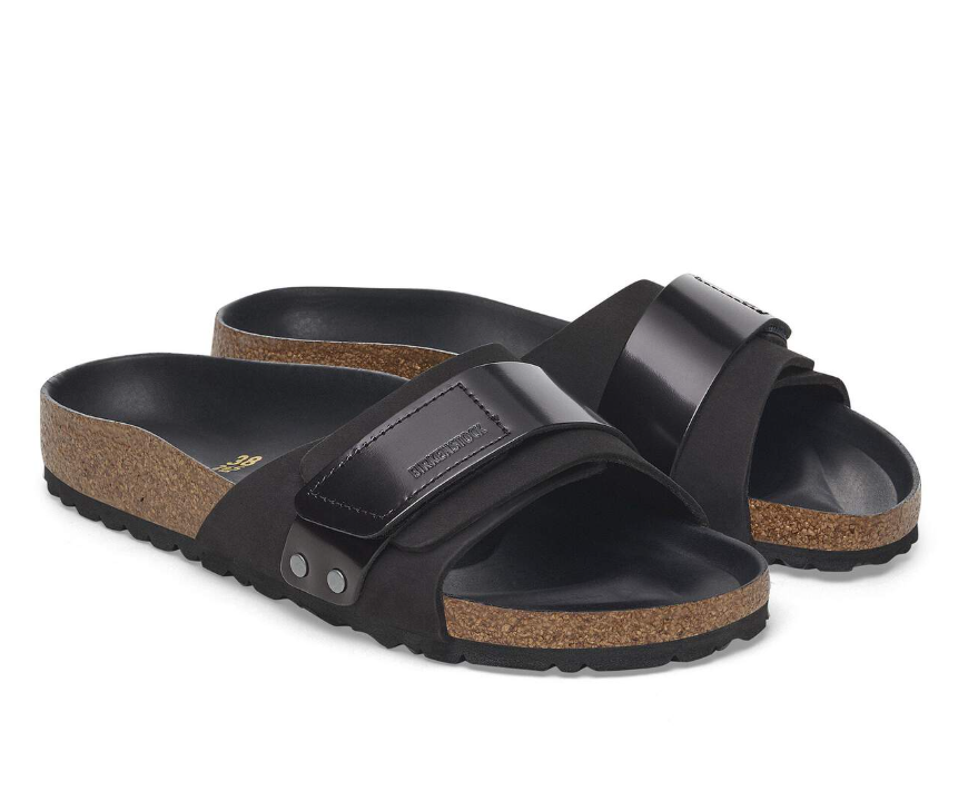Birkenstock Oita Nubuck Leather Black Narrow