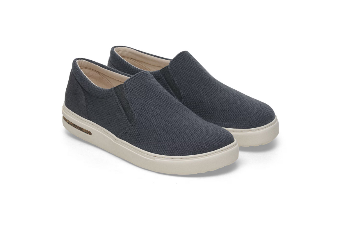 Birkenstock Oswego Canvas Suede Slip-On Midnight Regular