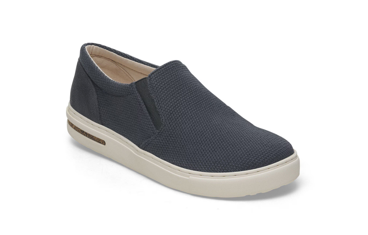 Birkenstock Oswego Canvas Suede Slip-On Midnight Regular