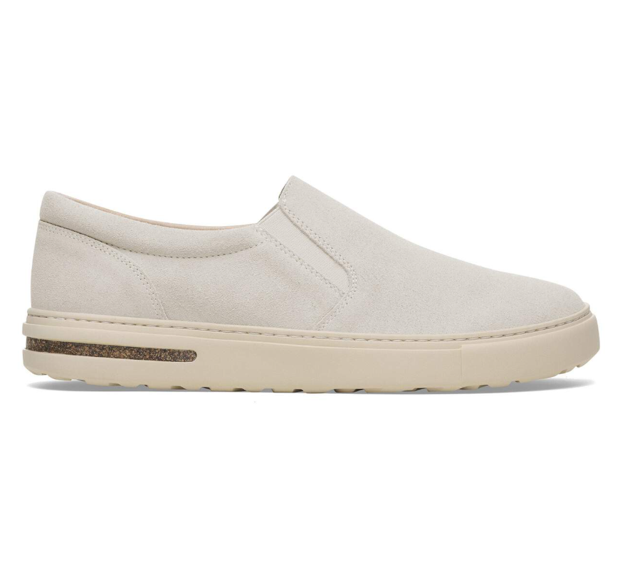 Birkenstock Oswego Suede Leather Antique White Regular