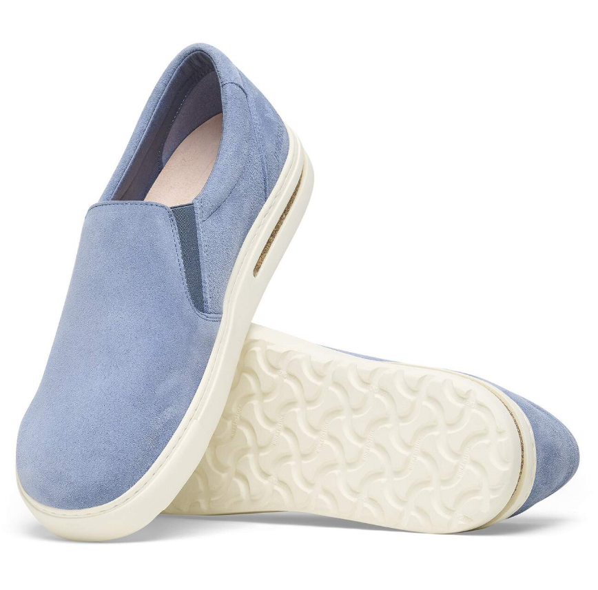 Birkenstock Oswego Suede Leather Elemental Blue Narrow