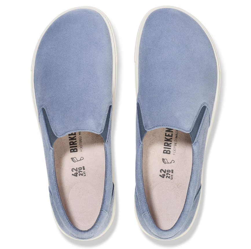 Birkenstock Oswego Suede Leather Elemental Blue Narrow