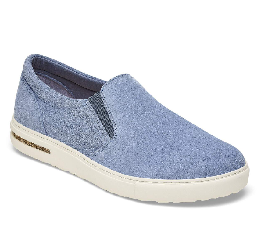 Birkenstock Oswego Suede Leather Elemental Blue Narrow