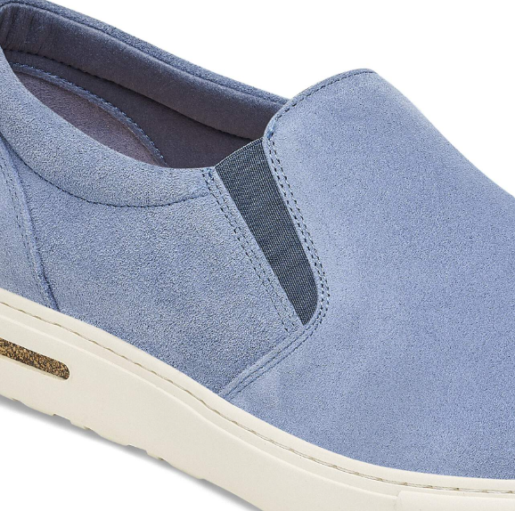 Birkenstock Oswego Suede Leather Elemental Blue Narrow