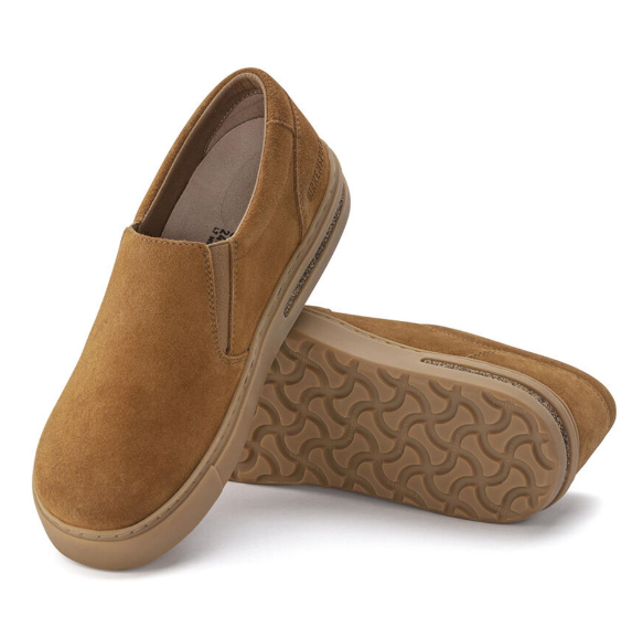 Birkenstock Oswego VL Suede Leather Mink  Narrow