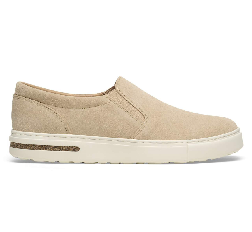 Birkenstock Oswego Suede Leather Sandcastle Regular