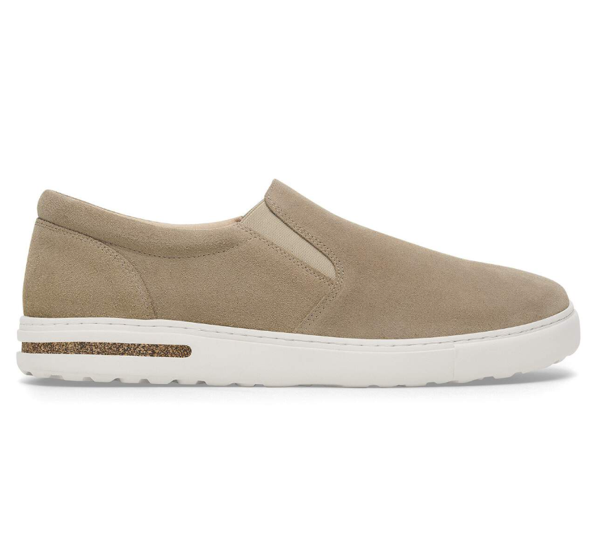 Birkenstock Oswego Suede Leather Taupe  Regular