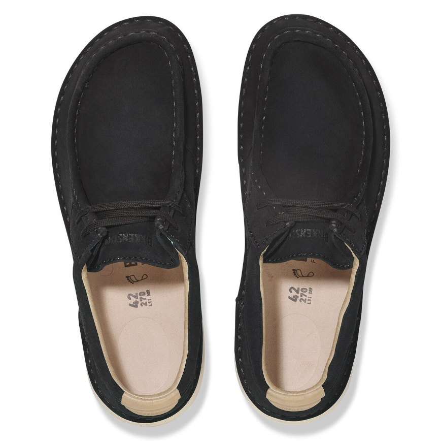 Birkenstock Pasadena Suede Leather Black  Regular