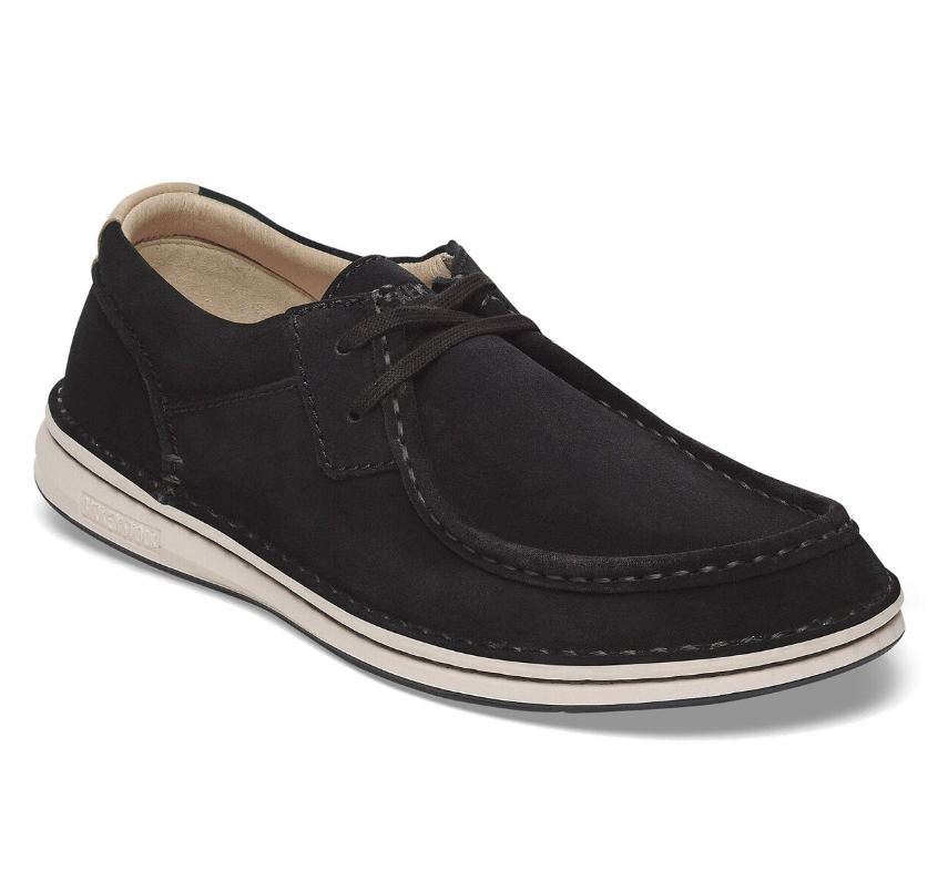 Birkenstock Pasadena Suede Leather Black  Regular