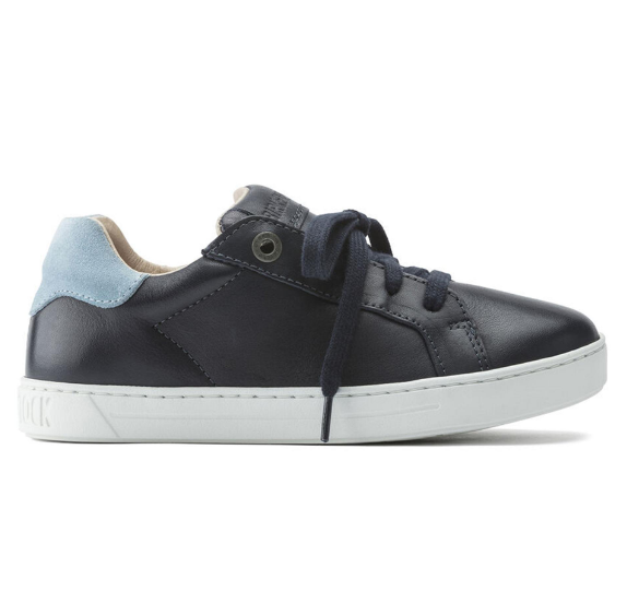 Birkenstock Porto Kids Natural Leather - Navy, Narrow