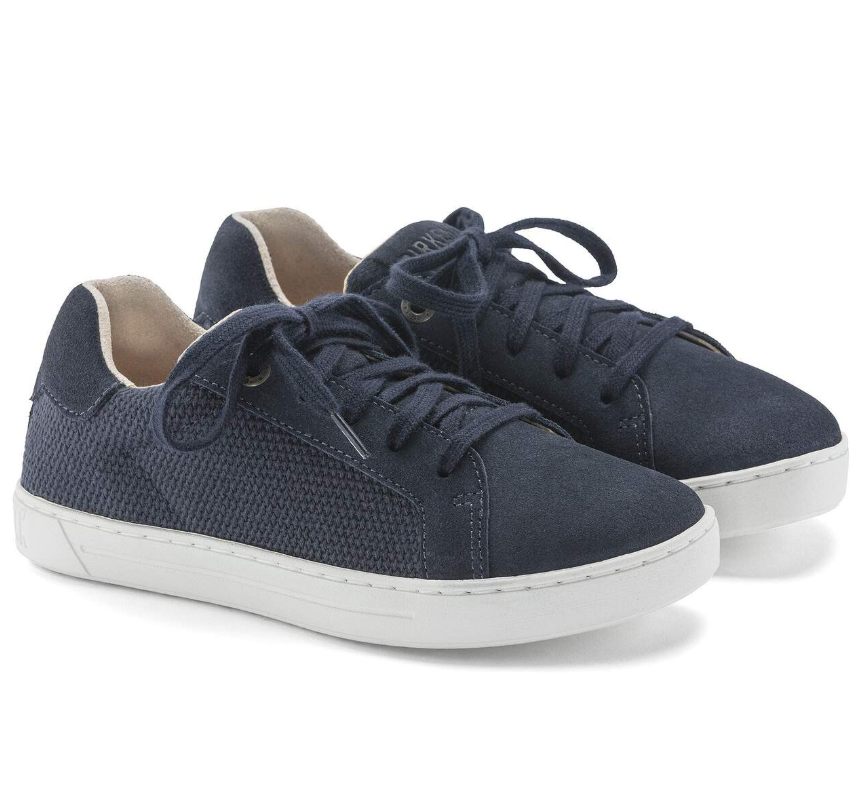Birkenstock Porto Kids Suede Leather-Textile Midnight Blue  Regular