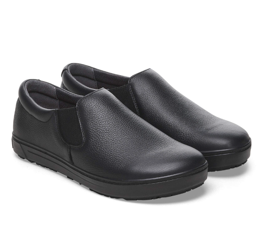 Birkenstock QO 400 Natural Leather Black  Regular
