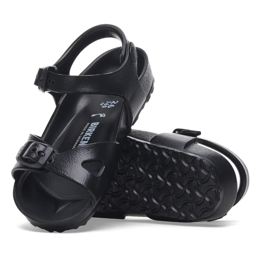 Birkenstock Rio Essentials Kids EVA Sandals Black Narrow