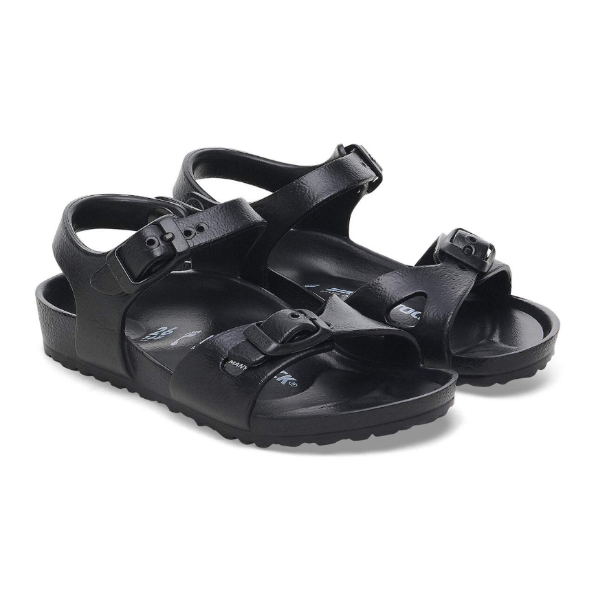 Birkenstock Rio Essentials Kids EVA Sandals Black Narrow