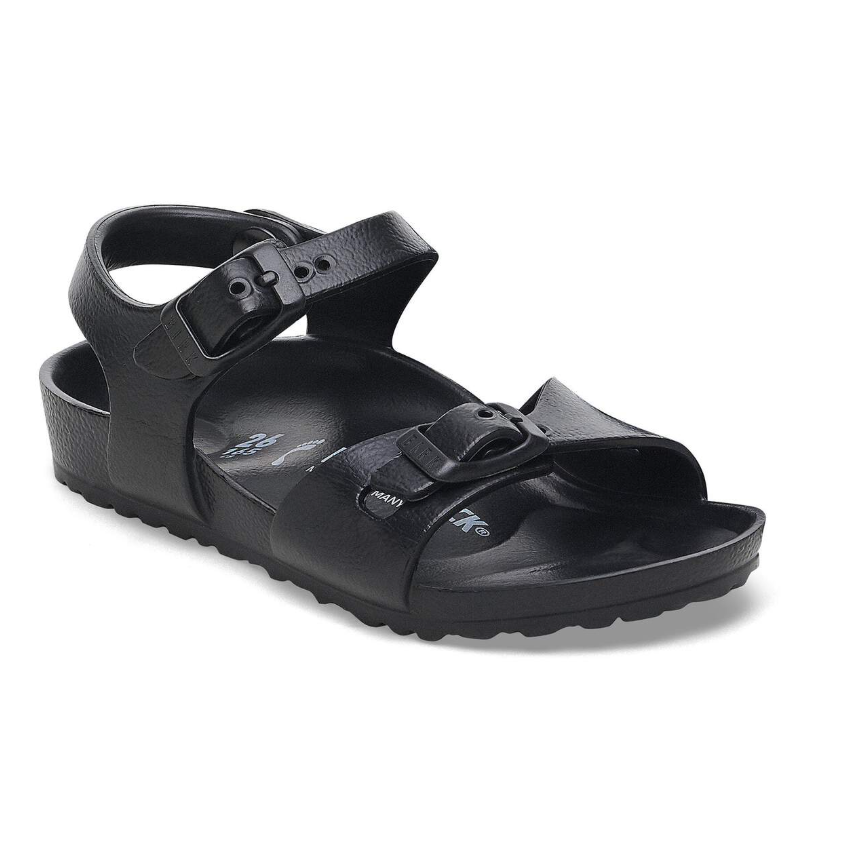 Birkenstock Rio Essentials Kids EVA Sandals Black Narrow