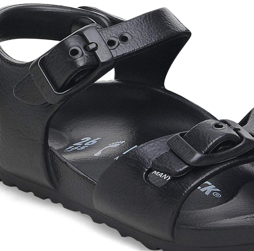 Birkenstock Rio Essentials Kids EVA Sandals Black Narrow