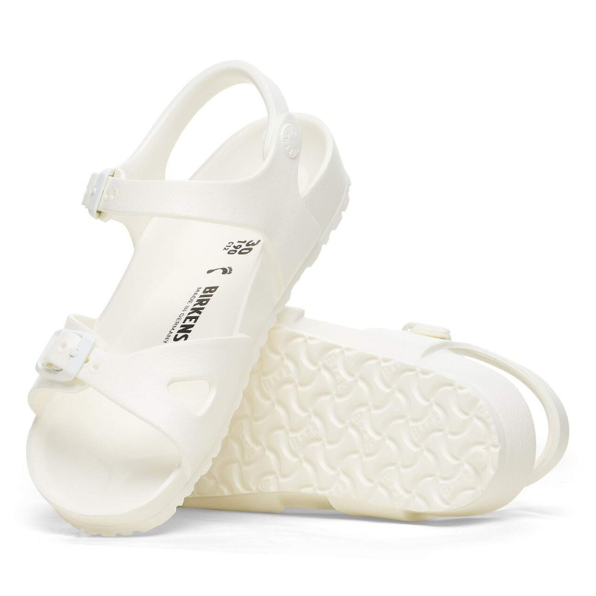 Birkenstock Rio Essentials Kids EVA Sandals White Narrow