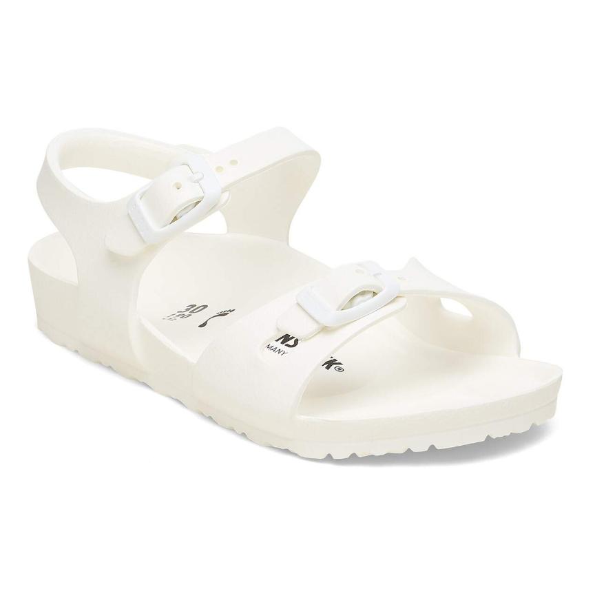 Birkenstock Rio Essentials Kids EVA Sandals White Narrow