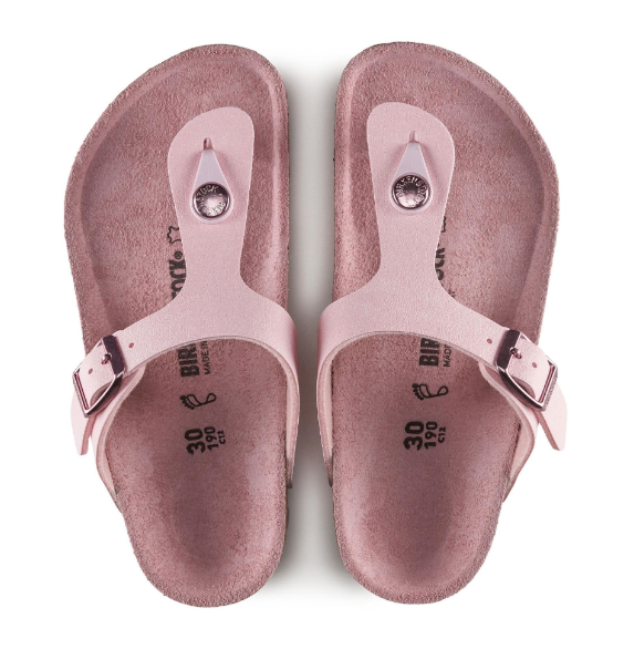 Birkenstock Gizeh Birki-Flor Nubuck Pink Clay