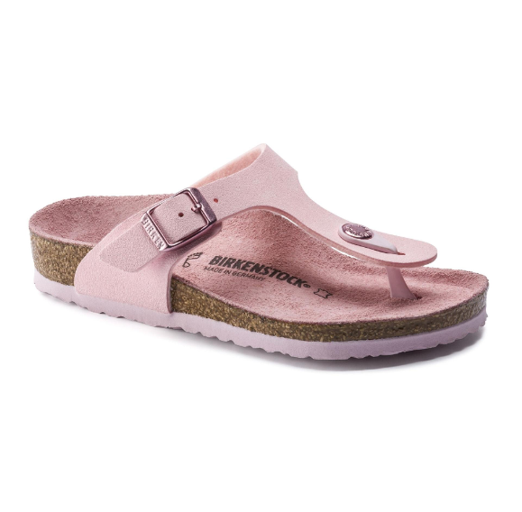 Birkenstock Gizeh Birki-Flor Nubuck Pink Clay