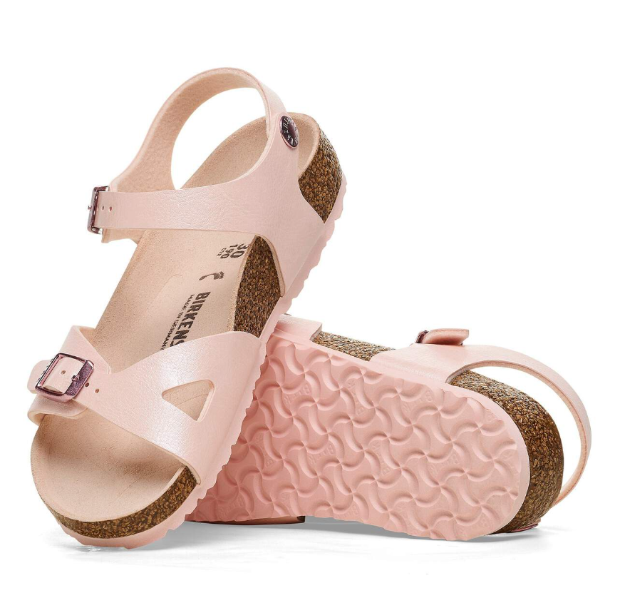 Birkenstock Rio Kids Birko-Flor Graceful Light Rose Narrow