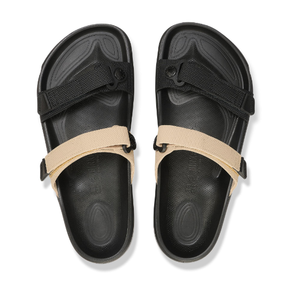 Birkenstock Sahara Birko-Flor Futura Sandcastle Black Regular