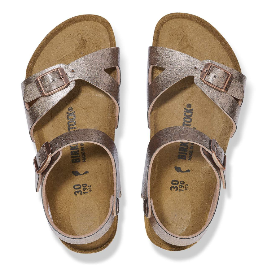 Birkenstock Rio Kids Birko-Flor Graceful Taupe Narrow
