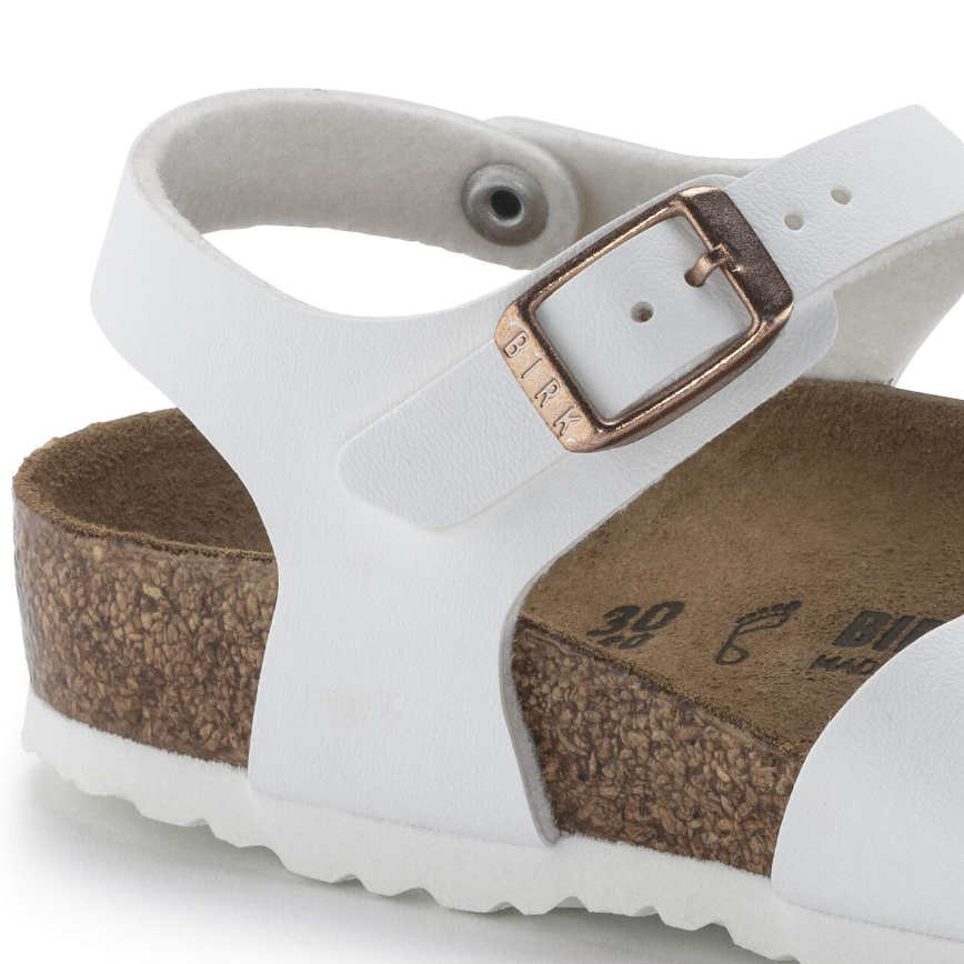 Rio Kids Birko-Flor Sandals White Regular