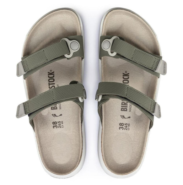 Birkenstock Sahara Women Birko-Flor Futura Khaki  Narrow