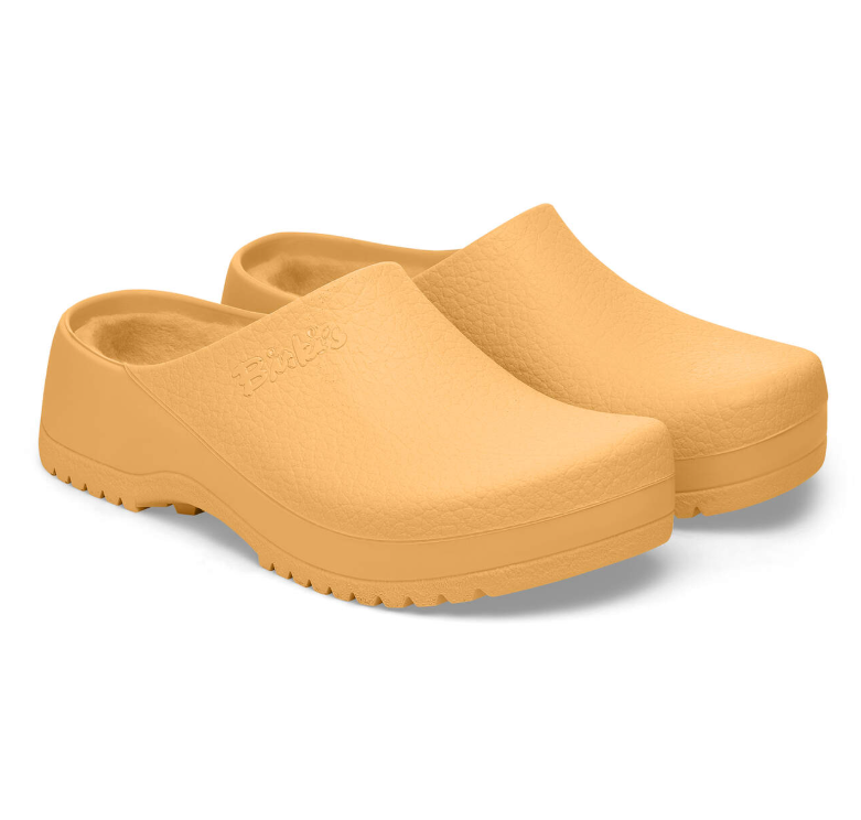 Birkenstock Super-Birki Shearling Polyurethane Gold Earth Regular