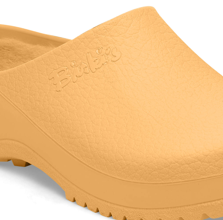 Birkenstock Super-Birki Shearling Polyurethane Gold Earth Regular