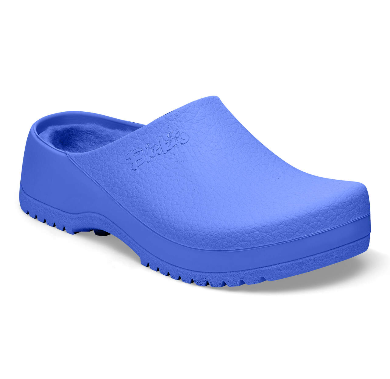 Birkenstock Super-Birki Shearling Polyurethane - Ultra Blue, Regular