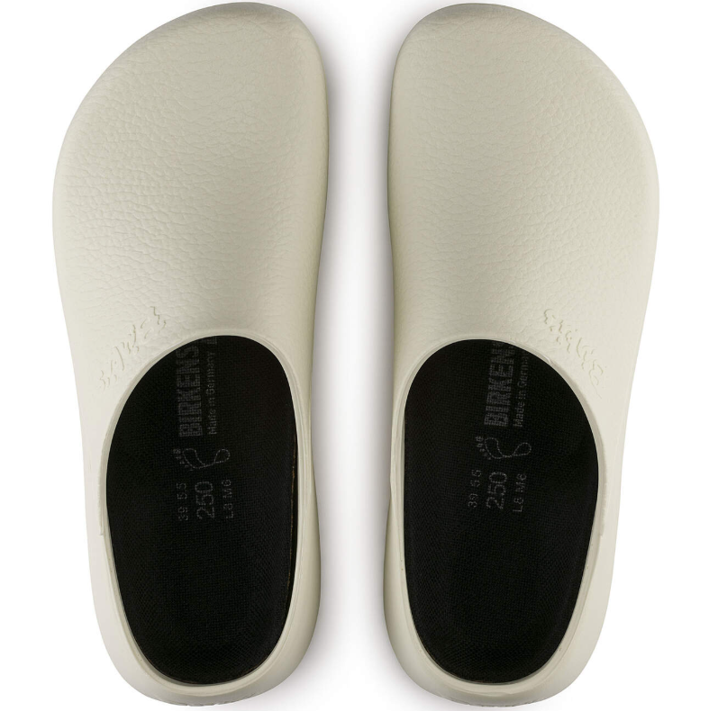Birkenstock Super-Birki Polyurethane Clog White  Regular