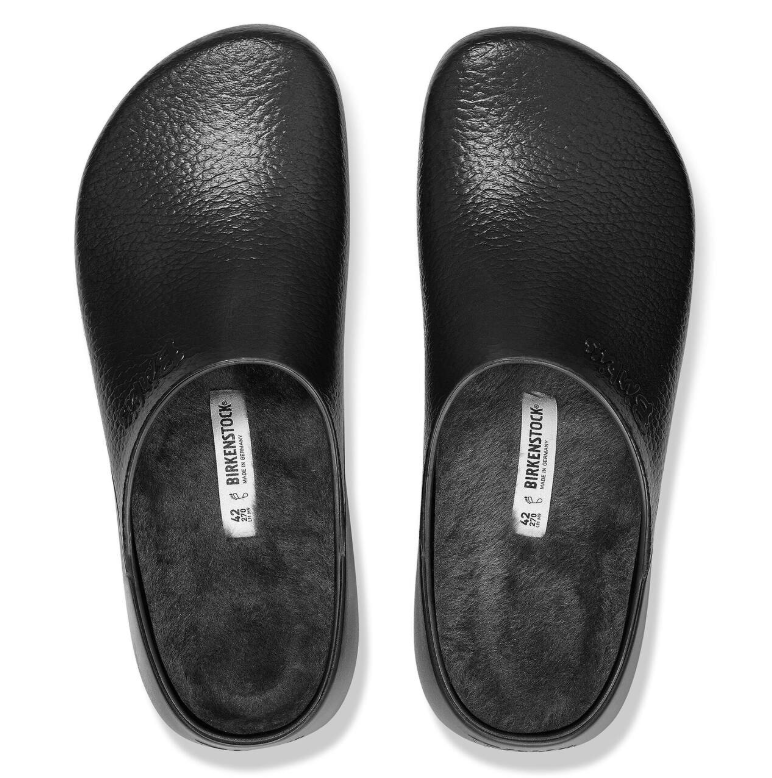 Birkenstock Super-Birki Shearling Polyurethane Jet Black Regular