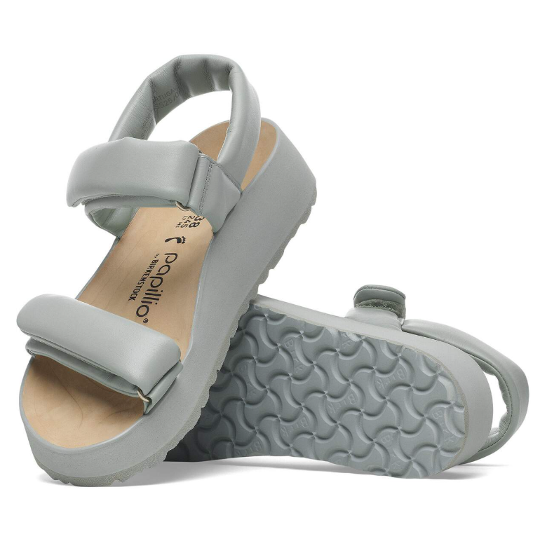 Birkenstock Theda Natural Leather Pure Sage Sandal - Pure Sage, Narrow