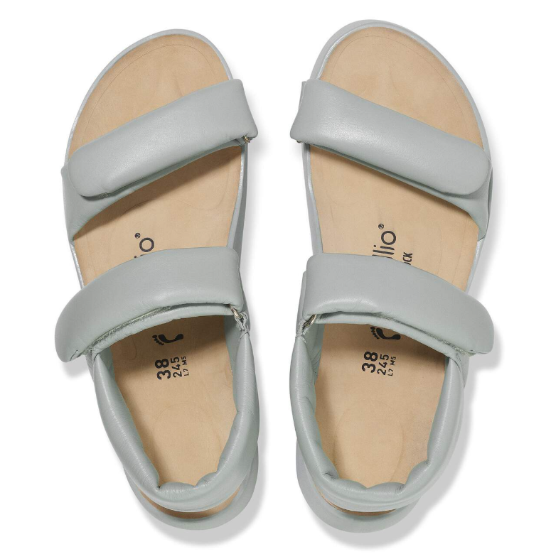 Birkenstock Theda Natural Leather Pure Sage Sandal - Pure Sage, Narrow